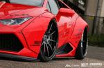 Lamborghini Huracan in Red by Liberty Walk 2015 года